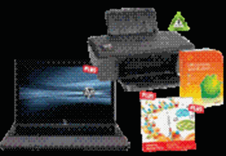 Picture of BUNDLE: HP Laptop + HP Deskjet 1050 All-in-One Printer + Vodacom 3G USB Modem (100MB Data per Month) and MS Office Home and Student