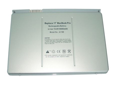 Picture of NEW replacement battery for APPLE MacBook PRO 17 A1189 