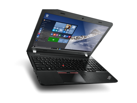Picture of EX DISPLAY Lenovo ThinkPad E560 - 15.6" - Core i5 6200U - 4 GB RAM - 500 GB HDD Windows 10 Pro