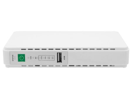 Mini UPS 17W 8.8AH WiFi / Fibre Router Including DC Splitter Cable