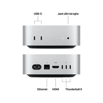 Picture of Apple Mac Mini: Apple M4 Pro Chip with 12-core CPU and 16-core GPU, 24GB, 512GB SSD