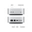 Picture of Apple Mac Mini: Apple M4 Chip with 10-core CPU and 10-core GPU, 16GB, 512GB SSD