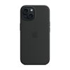 Picture of Apple iPhone 15 Silicone Case with MagSafe - Black