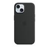 Picture of Apple iPhone 15 Silicone Case with MagSafe - Black