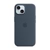 Picture of Apple iPhone 15 Silicone Case with MagSafe - Storm Blue