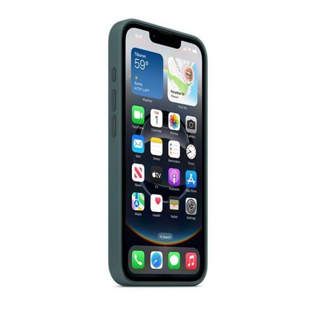 Picture of Apple iPhone 16E Silicone Case - Lake Green