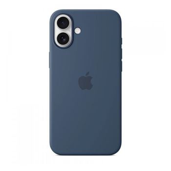 Picture of Apple iPhone 16 Plus Silicone Case with MagSafe - Denim