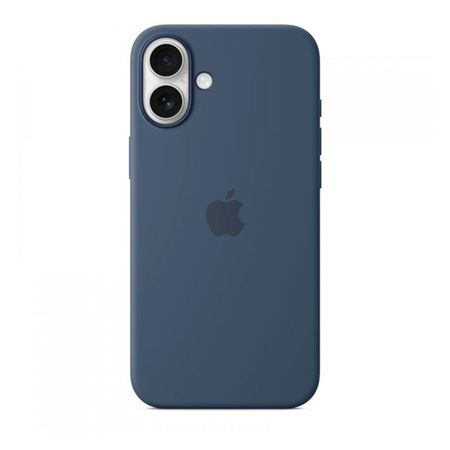 Picture of Apple iPhone 16 Plus Silicone Case with MagSafe - Denim