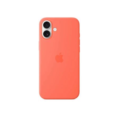 Picture of Apple iPhone 16 Plus Silicone Case with MagSafe - Tangerine
