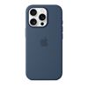 Picture of Apple iPhone 16 Pro Silicone Case with MagSafe - Denim