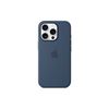 Picture of Apple iPhone 16 Pro Silicone Case with MagSafe - Denim