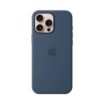 Picture of Apple iPhone 16 Pro Max Silicone Case with MagSafe - Denim