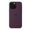 Picture of Apple iPhone 16 Pro Max Silicone Case with MagSafe - Plum