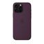 Picture of Apple iPhone 16 Pro Max Silicone Case with MagSafe - Plum