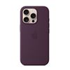 Picture of Apple iPhone 16 Pro Max Silicone Case with MagSafe - Plum