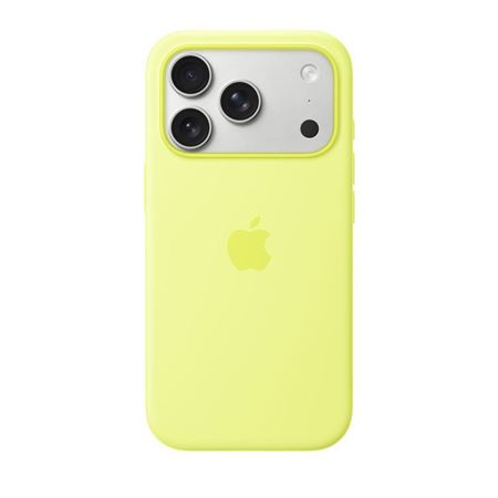 Picture of Apple iPhone 17 Pro Silicone Case with MagSafe - Neon Yellow