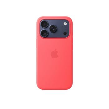 Picture of Apple iPhone 17 Pro Silicone Case with MagSafe - Bright Guava