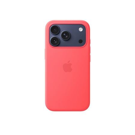 Picture of Apple iPhone 17 Pro Silicone Case with MagSafe - Bright Guava