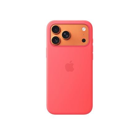 Picture of Apple iPhone 17 Pro Max Silicone Case with MagSafe - Bright Guava