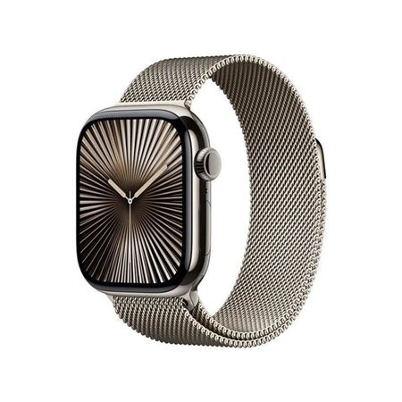 Picture of Apple Watch Series 12 GPS + Cellular 42mm Natural Titanium Case with Natural Milanese Loop