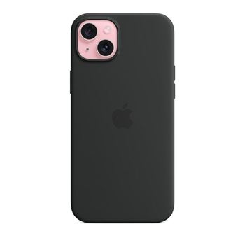 Picture of Apple iPhone 15 Plus Silicone Case with MagSafe - Black