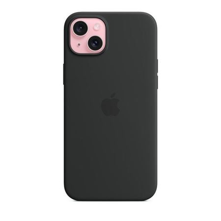 Picture of Apple iPhone 15 Plus Silicone Case with MagSafe - Black