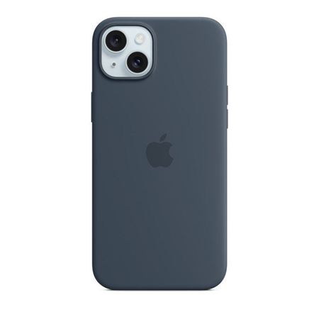 Picture of Apple iPhone 15 Plus Silicone Case with MagSafe - Storm Blue