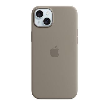 Picture of Apple iPhone 15 Plus Silicone Case with MagSafe - Clay
