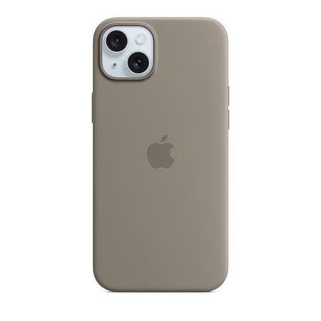 Picture of Apple iPhone 15 Plus Silicone Case with MagSafe - Clay