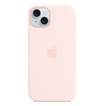 Picture of Apple iPhone 15 Plus Silicone Case with MagSafe - Light Pink