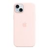 Picture of Apple iPhone 15 Plus Silicone Case with MagSafe - Light Pink