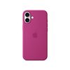 Picture of Apple iPhone 16 Silicone Case with MagSafe - Fuchsia