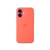 Picture of Apple iPhone 16 Plus Silicone Case with MagSafe - Tangerine