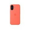 Picture of Apple iPhone 16 Plus Silicone Case with MagSafe - Tangerine