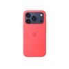 Picture of Apple iPhone 17 Pro Silicone Case with MagSafe - Bright Guava