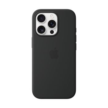 Picture of Apple iPhone 16 Pro Silicone Case with MagSafe - Black