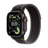 Picture of Apple Watch Ultra 3 GPS + Cellular 49mm Black Titanium Case with Black/Charcoal Trail Loop - M/L