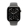 Picture of Apple Watch Series 11 GPS + Cellular 42mm Natural Titanium Case with Stone Grey Sport Band - M/L