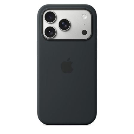 Picture of Apple iPhone 17 Pro Silicone Case with MagSafe - Black