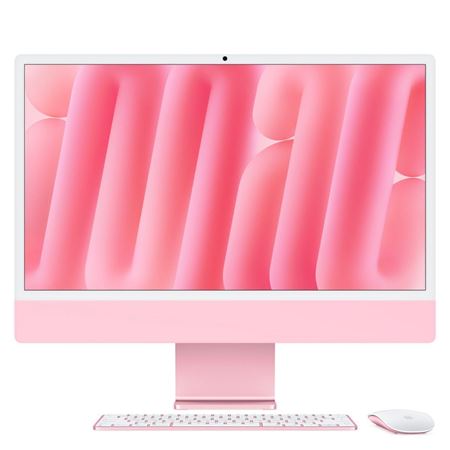 Picture of Apple 24-inch iMac with Retina 4.5K Display: Apple M4 Chip with 10-core CPU and 10-core GPU, 24GB, 512GB SSD - Pink