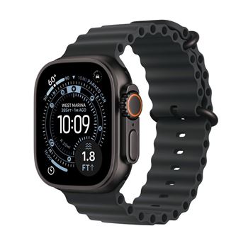 Picture of Apple Watch Ultra 3 GPS + Cellular 49mm Black Titanium Case with Black Ocean Band