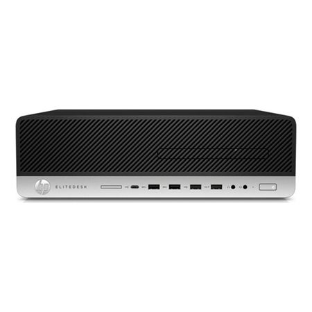 HP EliteDesk 800 G3 SFF Small Form Factor business desktop, front view