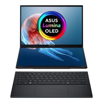 Picture of ASUS Zenbook Duo UX8406CA Intel Core Ultra 9 16GB Memory 1TB SSD 14" OLED Touch Windows 11 Home - Inkwell Gray