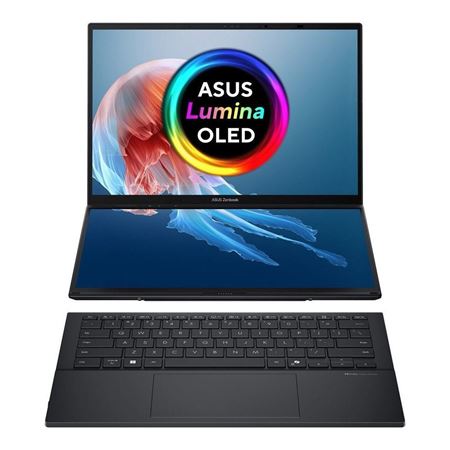 Picture of ASUS Zenbook Duo UX8406CA Intel Core Ultra 9 16GB Memory 1TB SSD 14" OLED Touch Windows 11 Home - Inkwell Gray