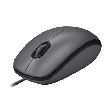 Picture of Logitech M100 Corded USB Mouse Grey