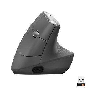Picture of Logitech MX Vertical Advanced Ergonomic Wireless Mouse Grey