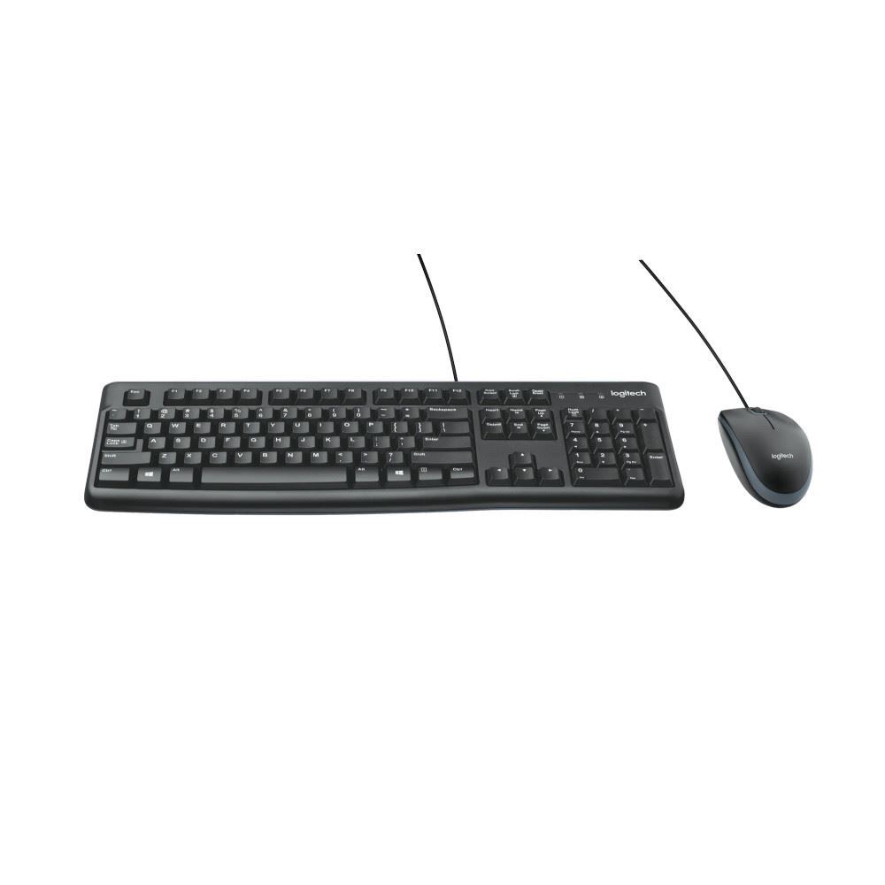 Logitech MK120 Wired Desktop Combo Black | Web Direct