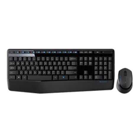 Picture of Logitech MK345 Wireless Keyboard And Mouse Combo With Palm Rest