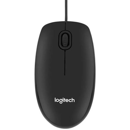 Picture of Logitech M100 Corded USB Mouse - Black