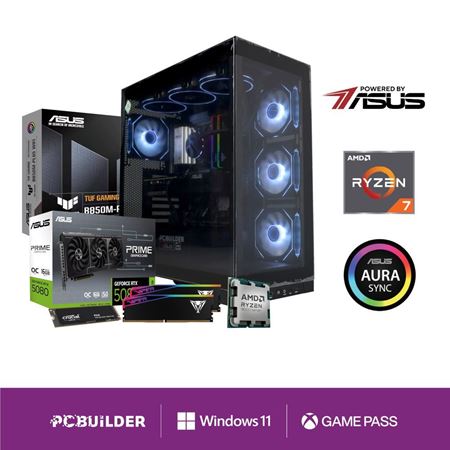 Picture of PCBuilder Ryzen 7 9850X3D ODYSSEY Windows 11 Gaming PC